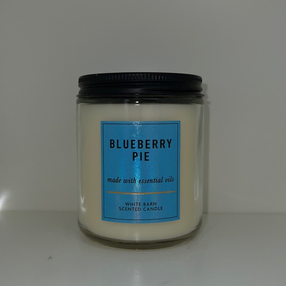 BlueBerry Pie Single Wick Candle
